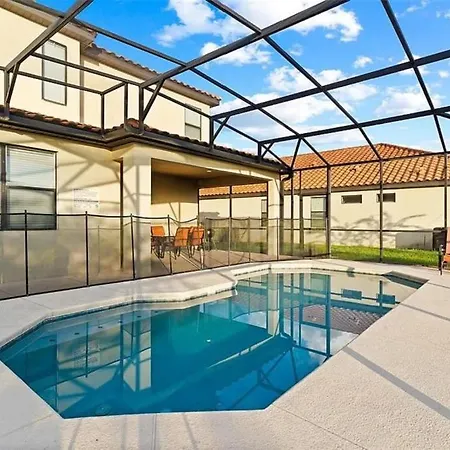 Grand Executive Deluxe 4Br Pool Home Near Disney Parks